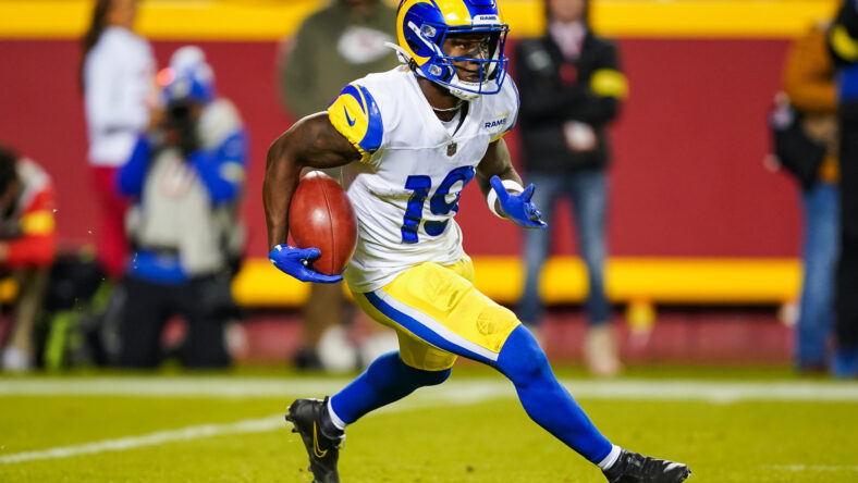 Los Angeles Rams wide receiver Brandon Powell (19) during the