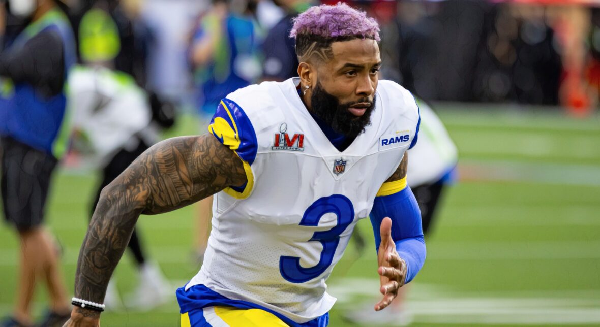 How many teams has Odell Beckham Jr. played for? Looking back at OBJ's  stops with Giants, Browns, Rams