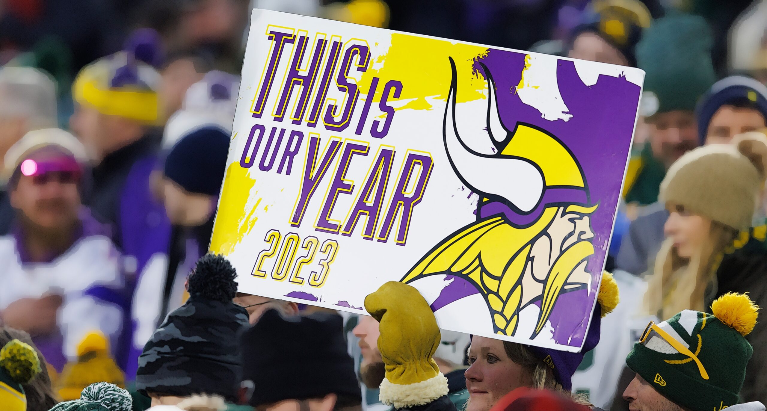 Photos: Superfans with flair at Vikings opener