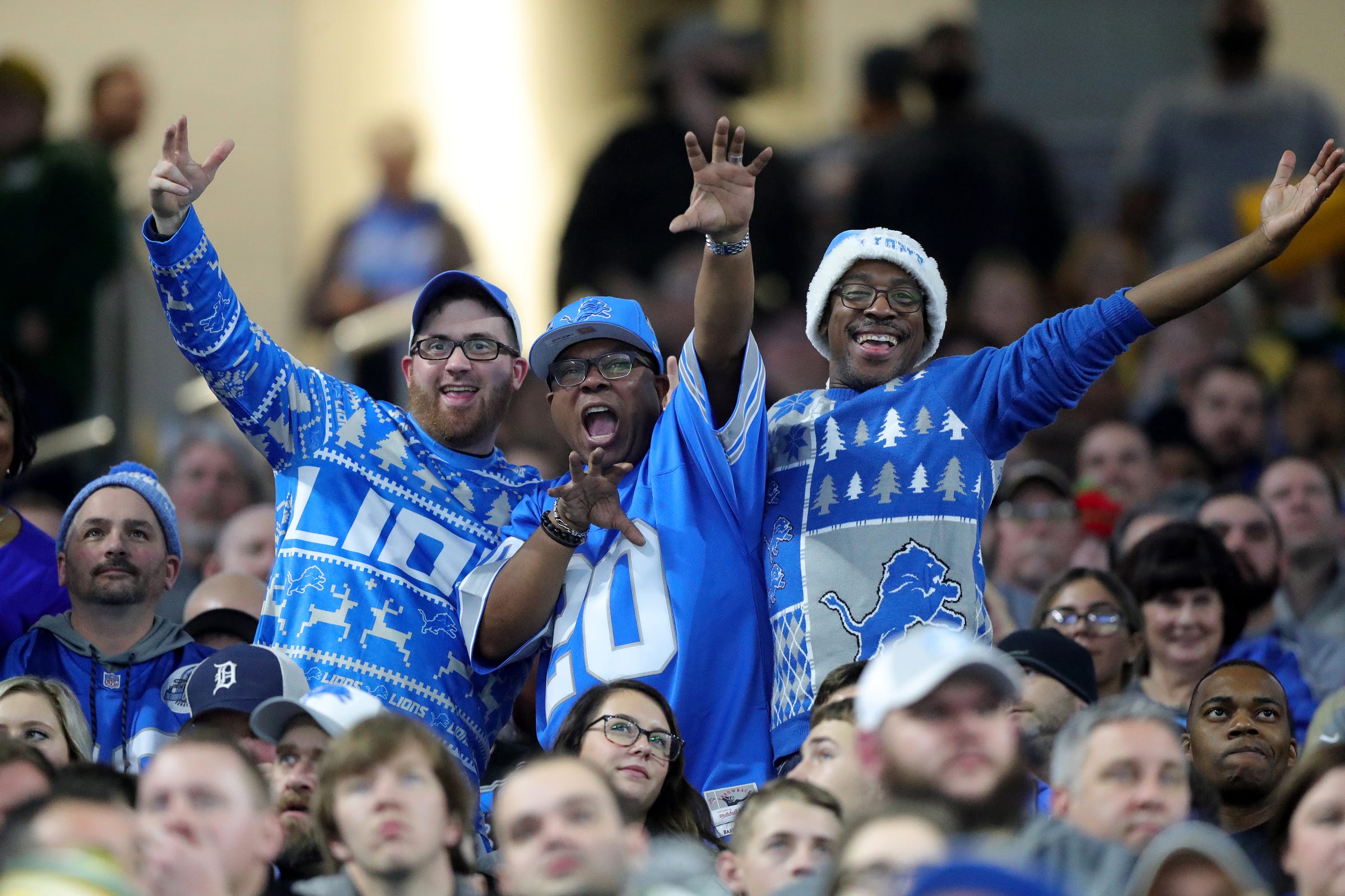 Lions fans can 'sack' hunger in Detroit during Sunday game