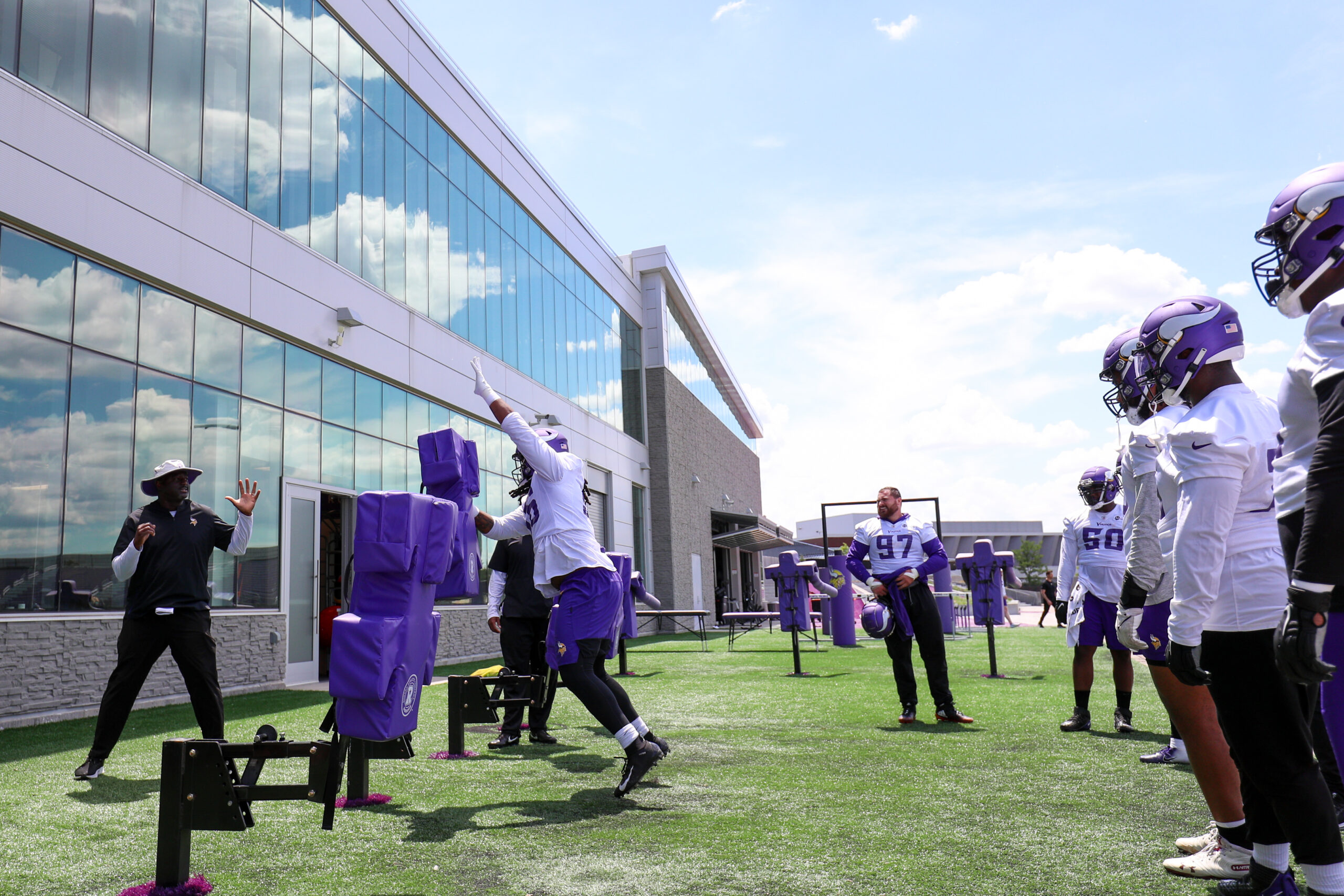 Vikings Rookie Minicamp Practice: Day 2