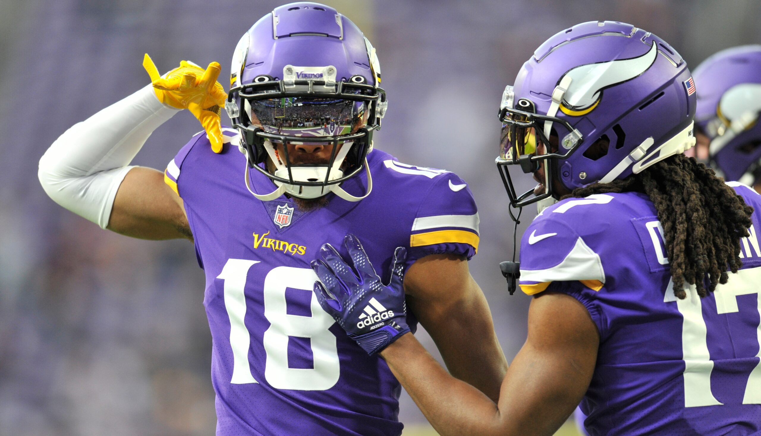 Justin Jefferson says new Vikings receiver duo is better than the old one