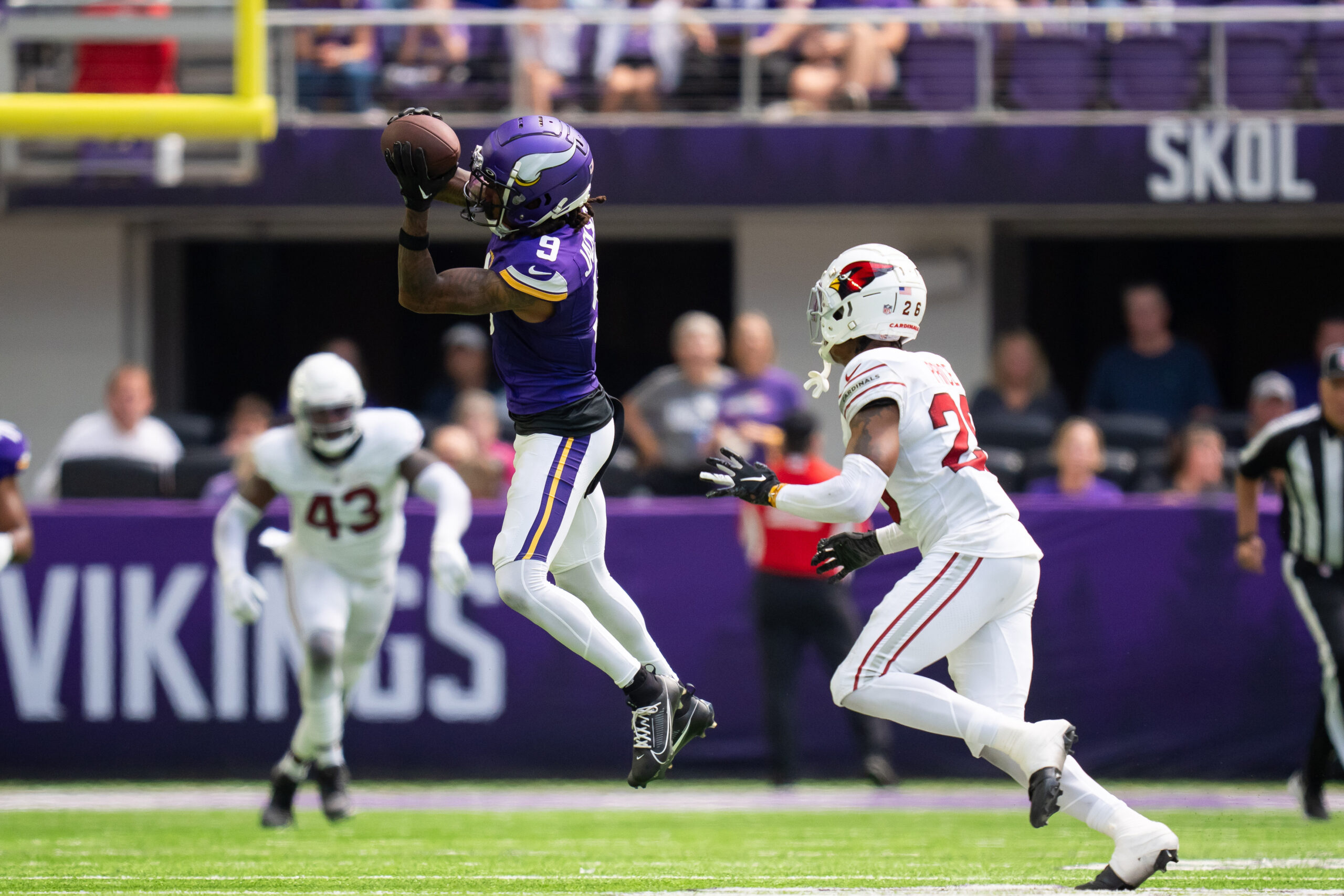 Former Michigan State WR placed on IR by Vikings 