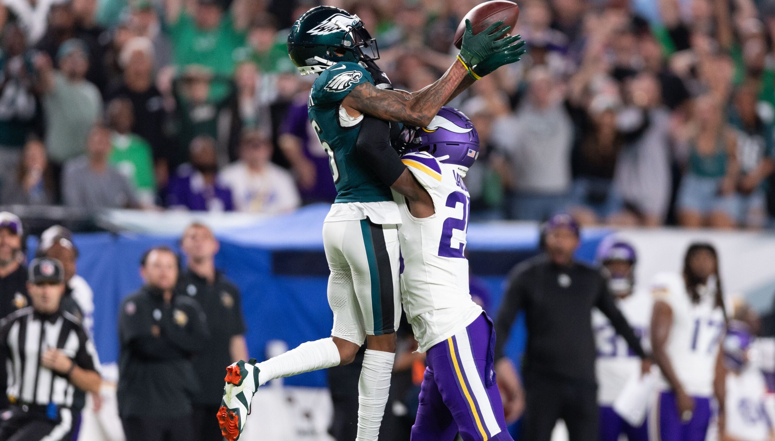 Minnesota Vikings 28 vs 34 Philadelphia Eagles summary, stats and