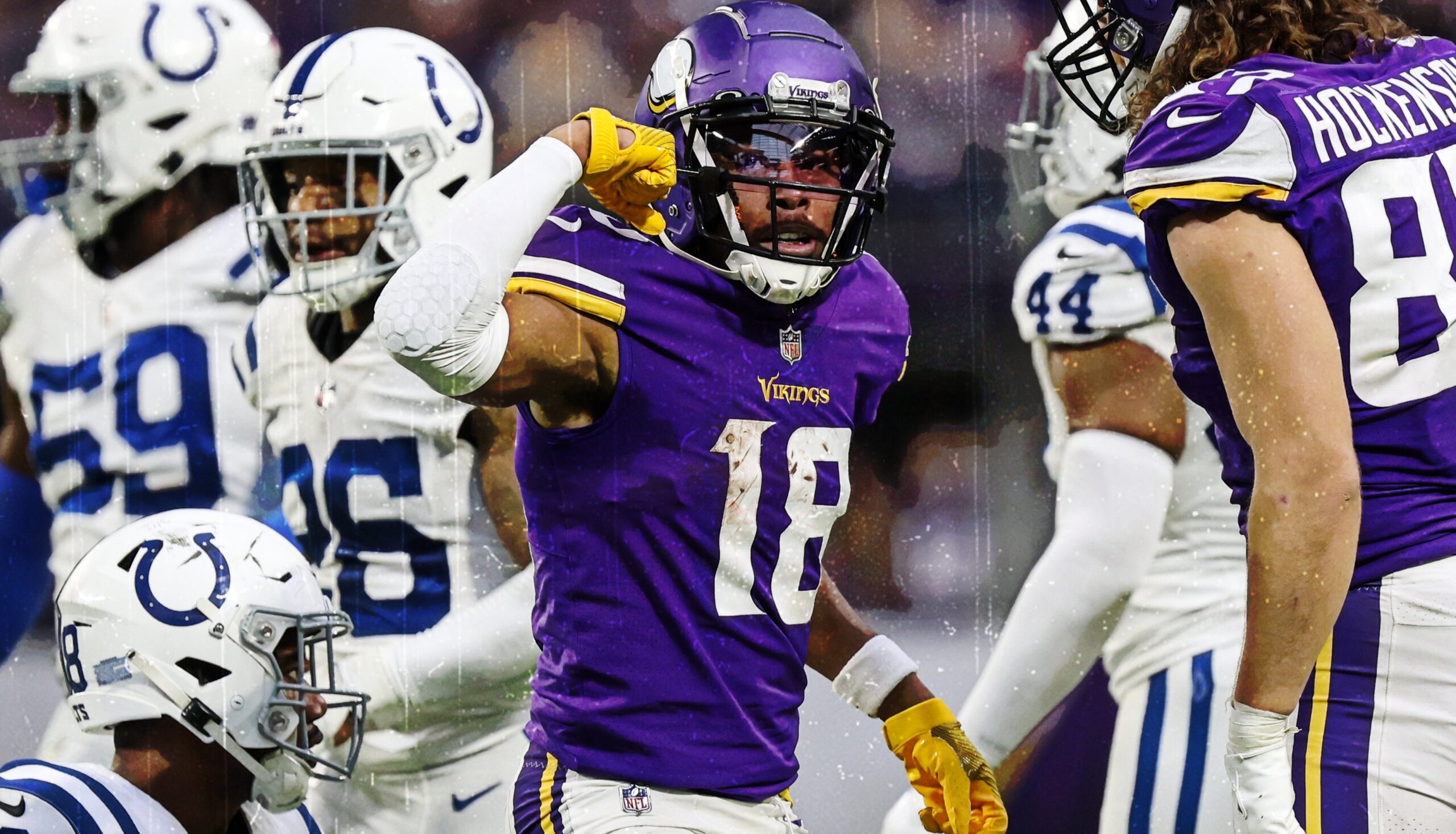 90s USA】NFL MINNESOTA VIKINGS ヴァイキングス 古着 90年代