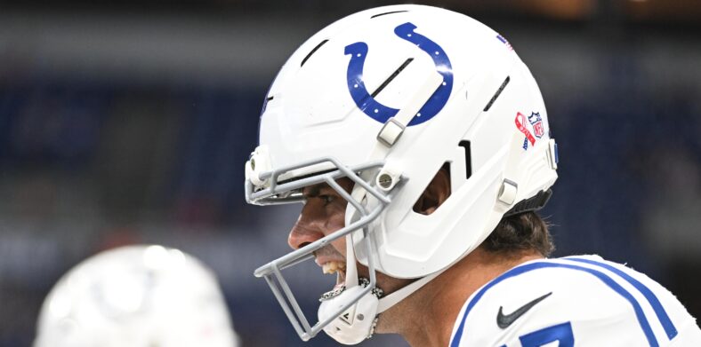 Colts QB Daniel Jones in Week 2 of 2025