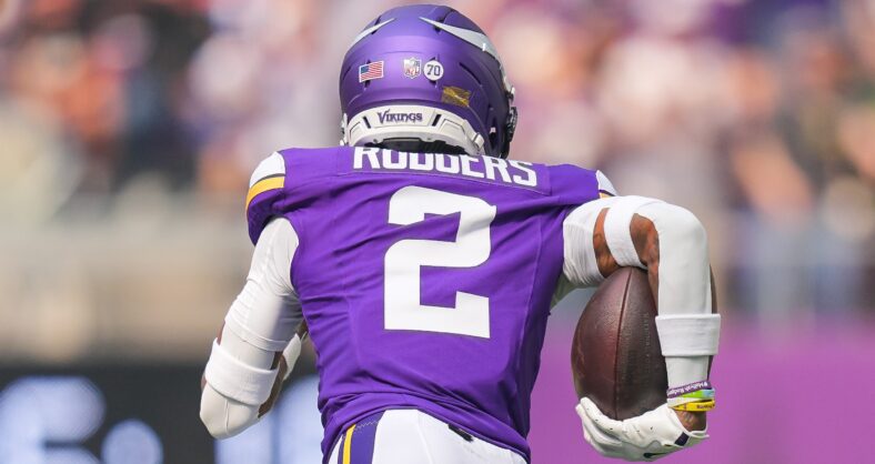 Vikings CB Isaiah Rodgers in Week 3 of 2025
